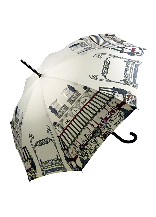 巴黎地鐵晴雨兩用長柄傘
